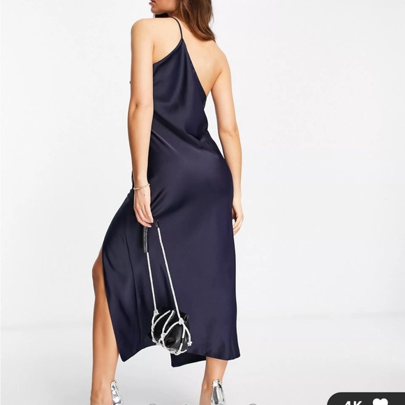 ASOS Navy Blue Midi - Picture 4 of 4
